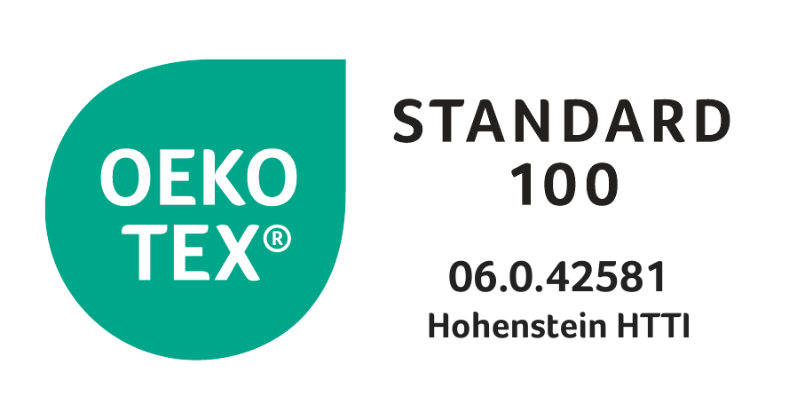 OEKO TEX Standard 100 zertifiziert