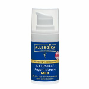 ALLERGIKA Augenlidcreme MED zur Behandlung von Lidekzemen im 15 ml Spender