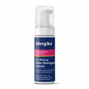 Allergika Reinigungsschaum bei Rosacea & Rötungen –Sanft, beruhigend & seifenfrei