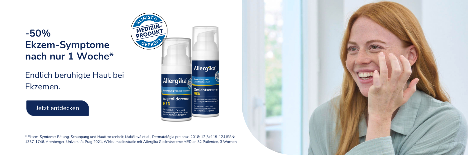 -50% Ekzem-Symptome