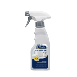 Anti-Milben Spray für Allergiker - Die Sprühlösung gegen Hausstaubmilbenallergene.